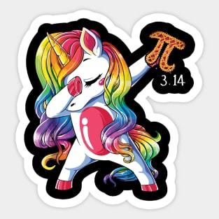 pi day 3.14 Sticker